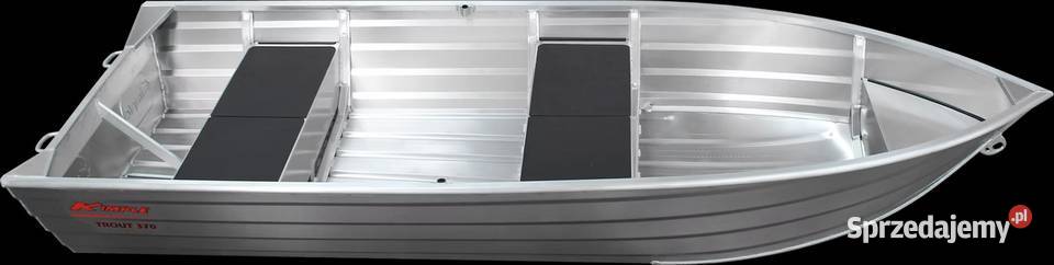 Łódź łódka wędkarska aluminiowa Kimple TROUT 370 Motoryzacja Warszawa