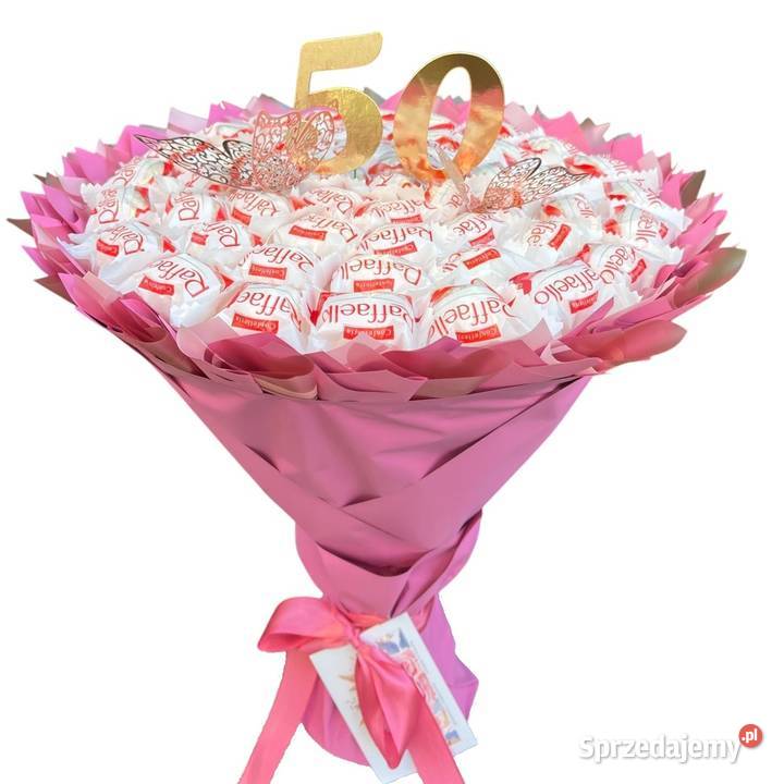 PREZENT NA 50 URODZINY KOBIETY ZONY NIEJ BUKIET Warszawa