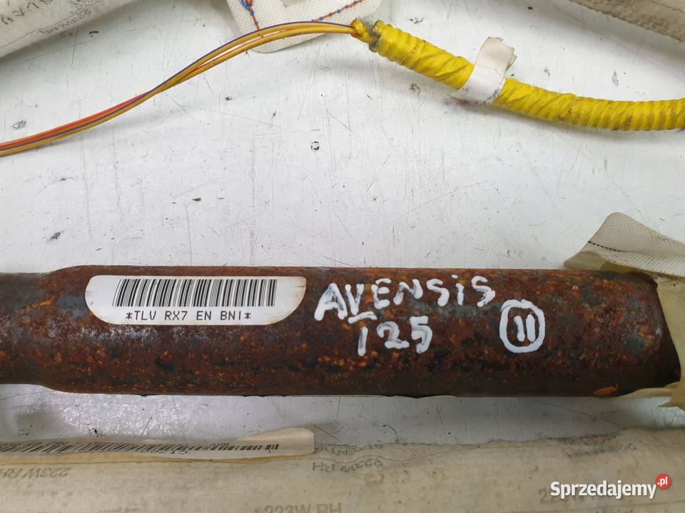 Toyota Avensis T25 KURTYNA airbag PRAWA KOMBI Janów