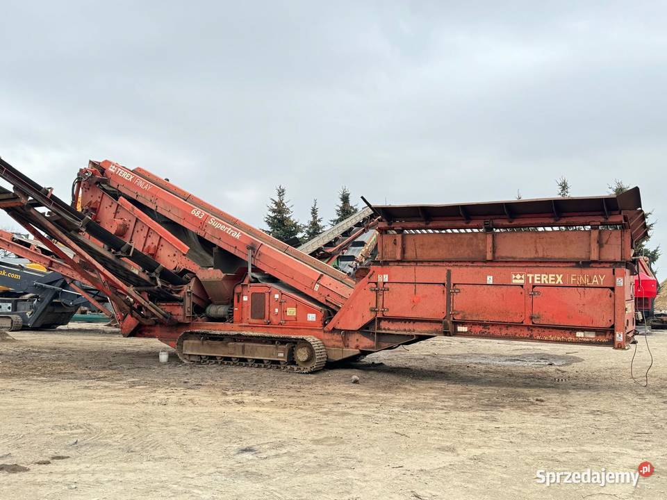 Mobilny przesiewacz Terex Finlay 683 kujawsko-pomorskie Kołodziejewo
