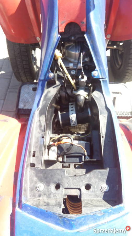 Quad 200 sprawny pług do śniegu manualna Bashan