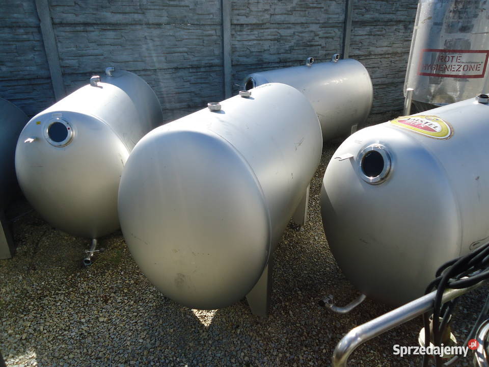 Bufor zzbiornik nierdzewny ko kwasiak 1000L Pludry