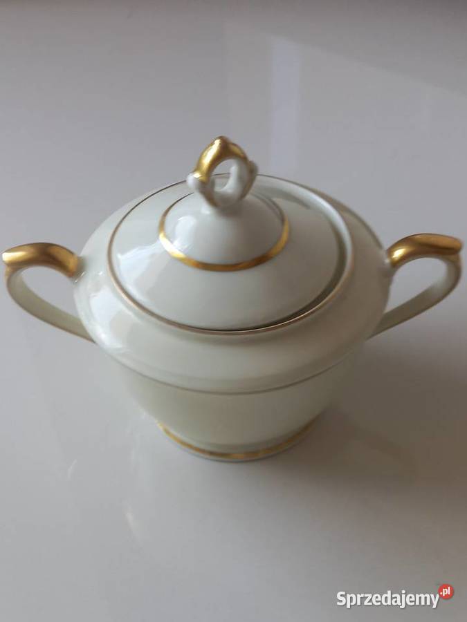 Cukiernica porcelanowa Kahla Art deco Niemcy Toruń
