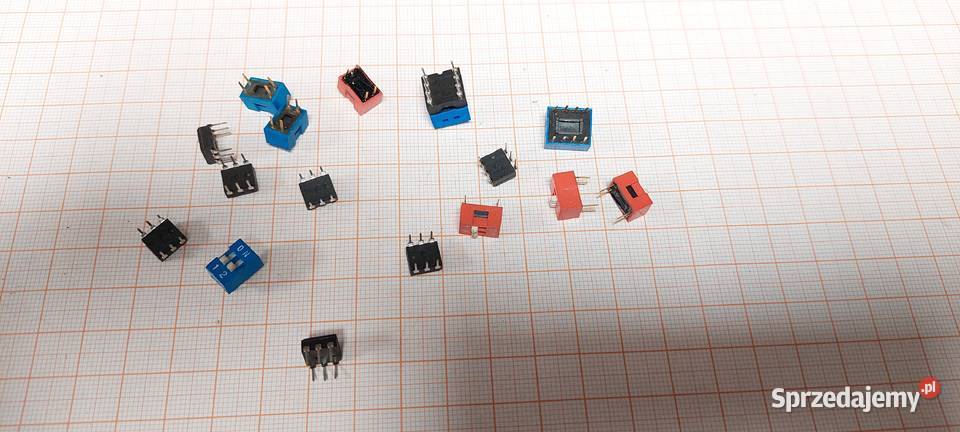Przełącznik DIP SWITCH pozycyjny 16 A809 śląskie Czechowice-Dziedzice