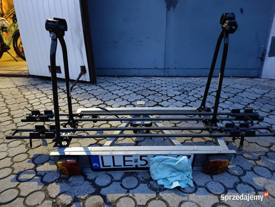 Bagażnik rowerowy na hak samochodowy na 2 rowery lubelskie Łęczna