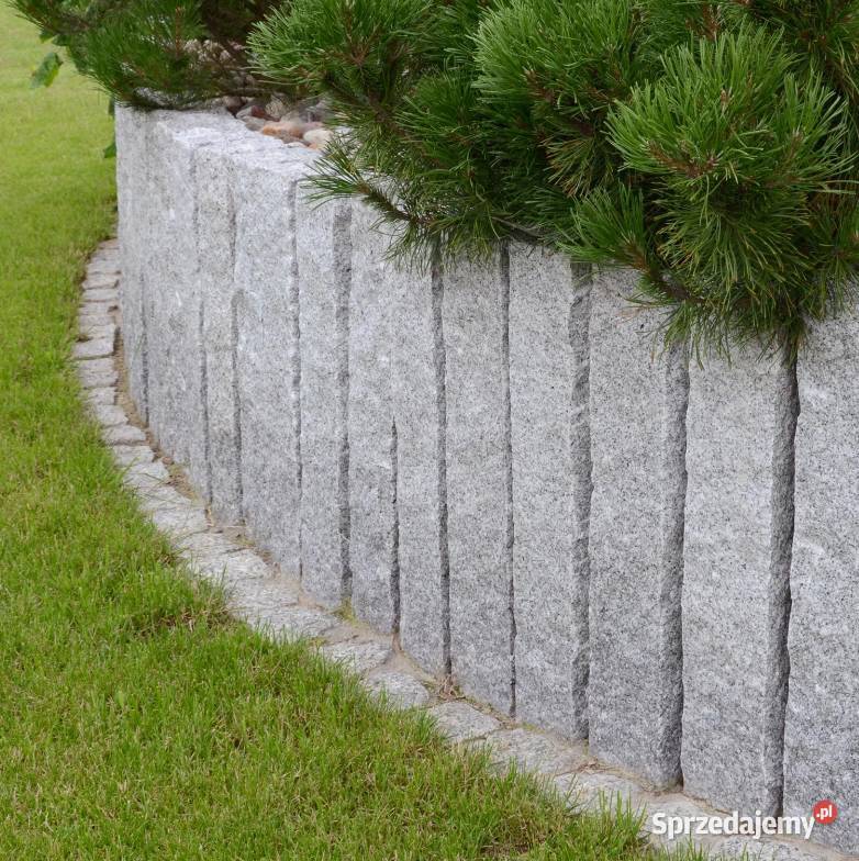 Palisada granitowa G603 Bianco Cristal 100x10x10 Kraków sprzedam