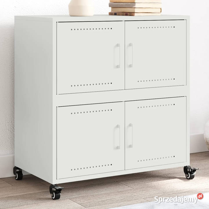 Szafka biała 68x39x72 stal WM846655