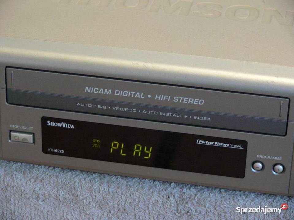 Magnetowid Thomson VTH6220 stereo sprawny Jasło