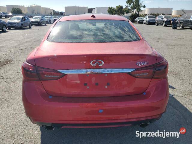 Infiniti Q50 2020 Red Sport 400 30tt 405 Żuromin sprzedam