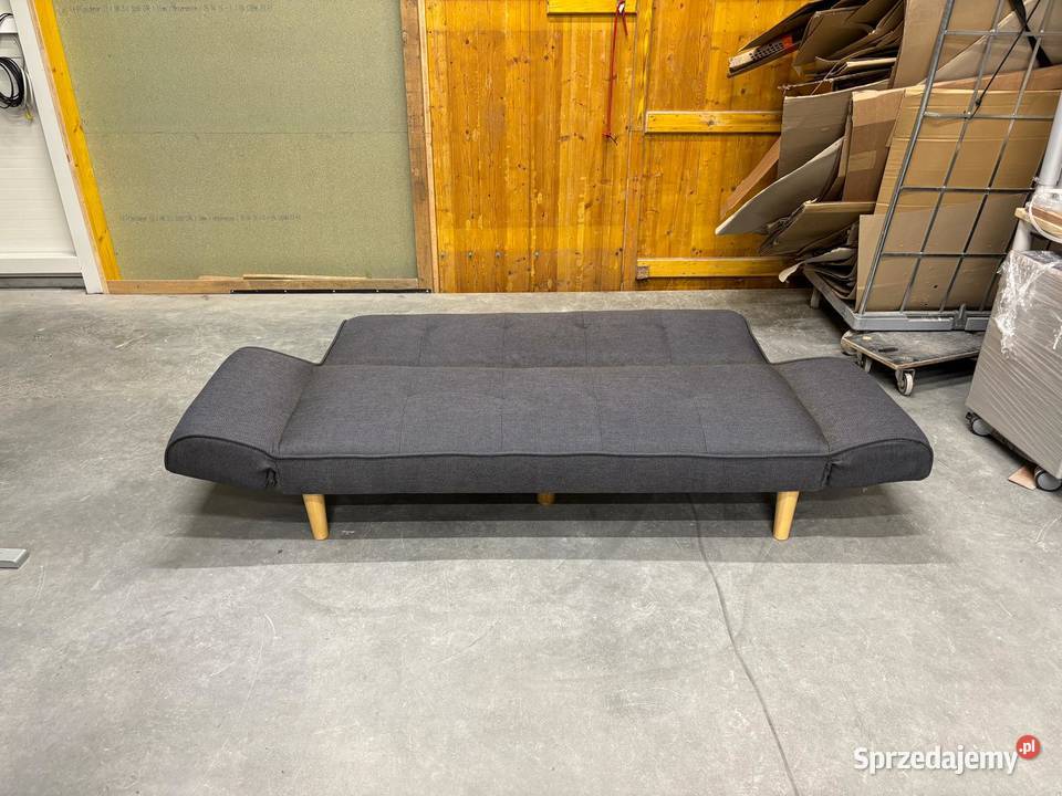 Sofa Ciemnoszara Rozkładana małopolskie Kraków