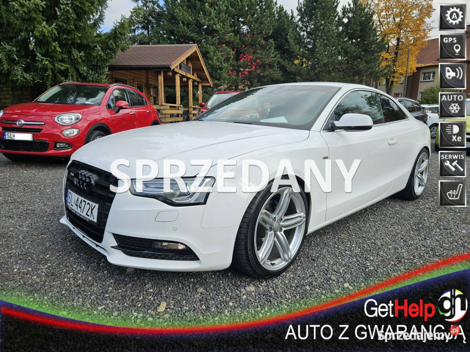 Audi A5 Coupe Automat S line Navi Climatronic nawigacja Ruda Śląska