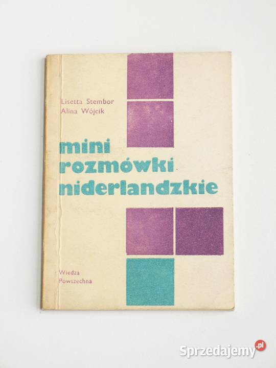 Mini rozmówki niderlandzkie Lisetta Stembor Kraków