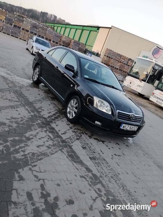 Toyota Avensis 20 benzyna 2005r małopolskie Nowy Sącz