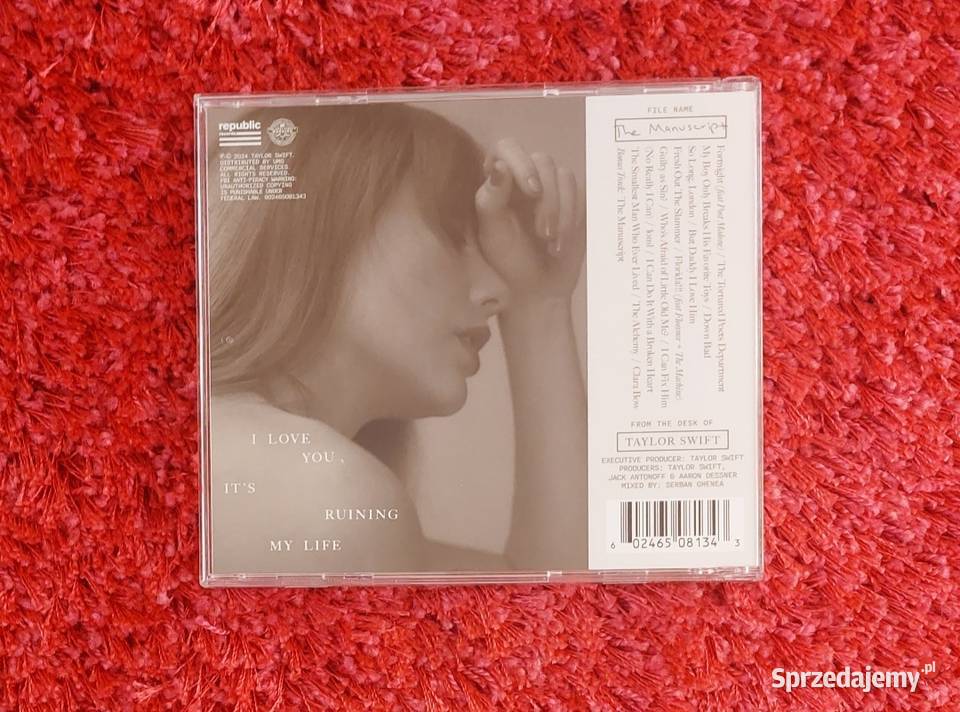 Taylor Swift The Tortured Poets Department śląskie Częstochowa sprzedam