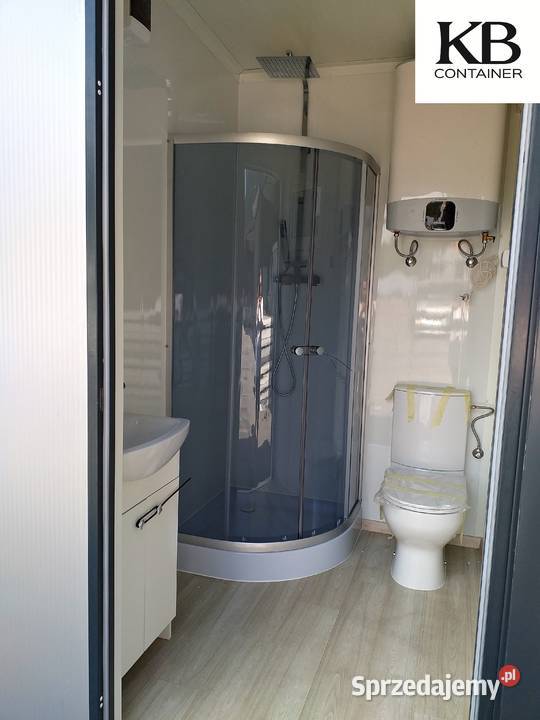 Podwójny kontener sanitarny 34 x 22 m z toaletą opolskie