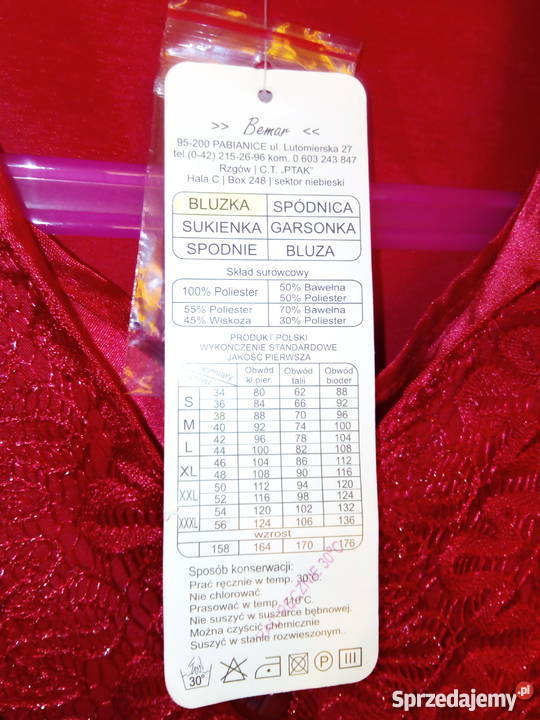 Koronkowa dwuczęściowa bluzka Warszawa sprzedam