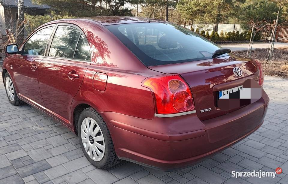 Toyota Avensis mazowieckie Brzóze Małe