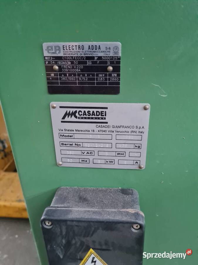 Pila Formatowa Casadei KS 15 mazowieckie Stare Iganie