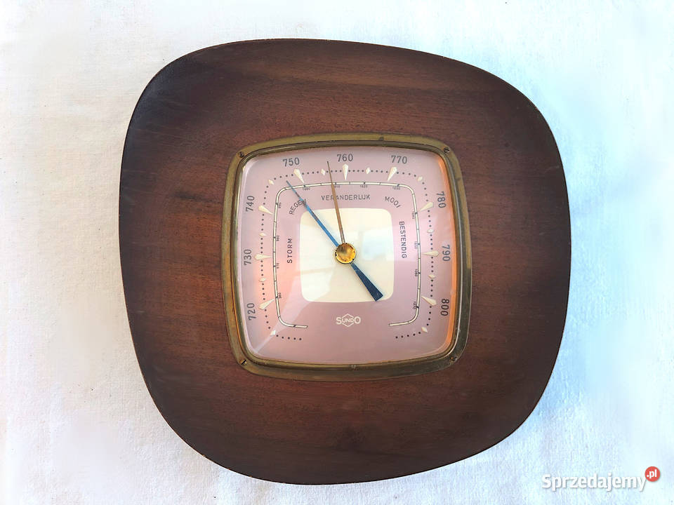 Ładny stary barometr stylowy Szczecinek