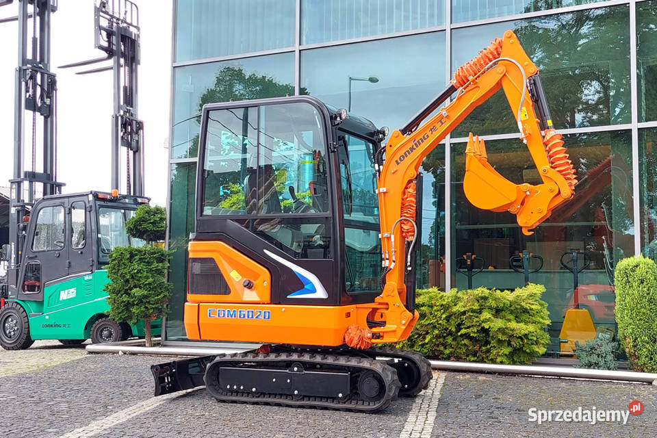 Minikoparka gąsienicowa Lonking CDM 6020 1940 małopolskie