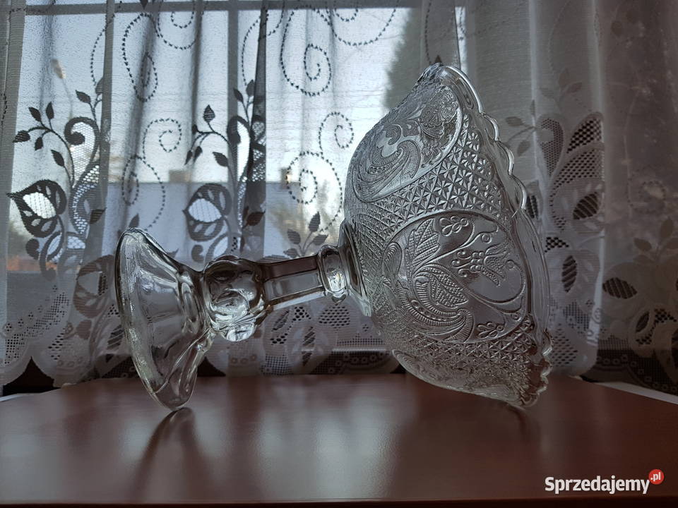 Owocarka Medaliony Ząbkowice szkło PRL Dąbrowa Górnicza sprzedam