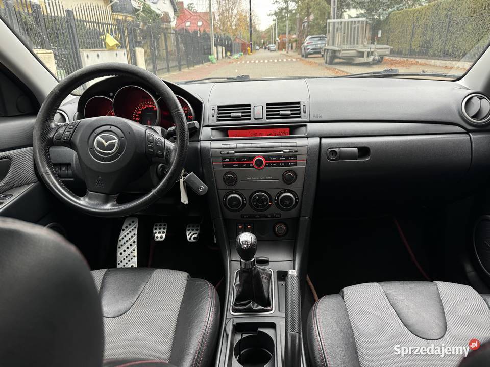 Mazda 3 MPS 23 Turbo 260 BOSE XENON KW Opłacona benzyna mazowieckie Warszawa