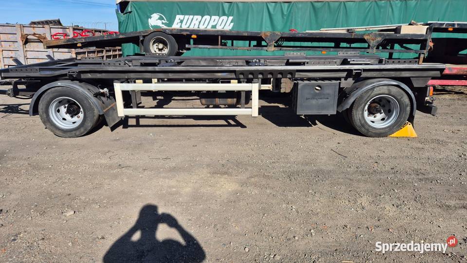 Przyczepa Huffermann 18T 195 platforma Pleszew