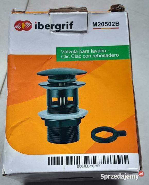 Ibergrif M20502B Korek ClickClack do Umywalki Dąbrowa Górnicza