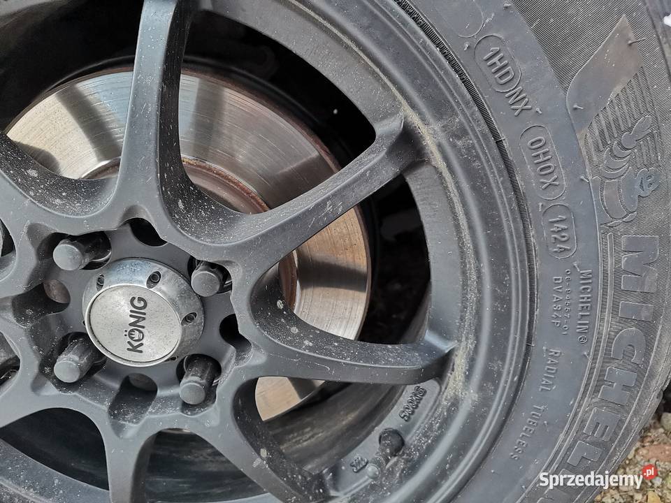 15x65 Black Konig Helium Rim 4x100 40 Offset wielkopolskie sprzedam