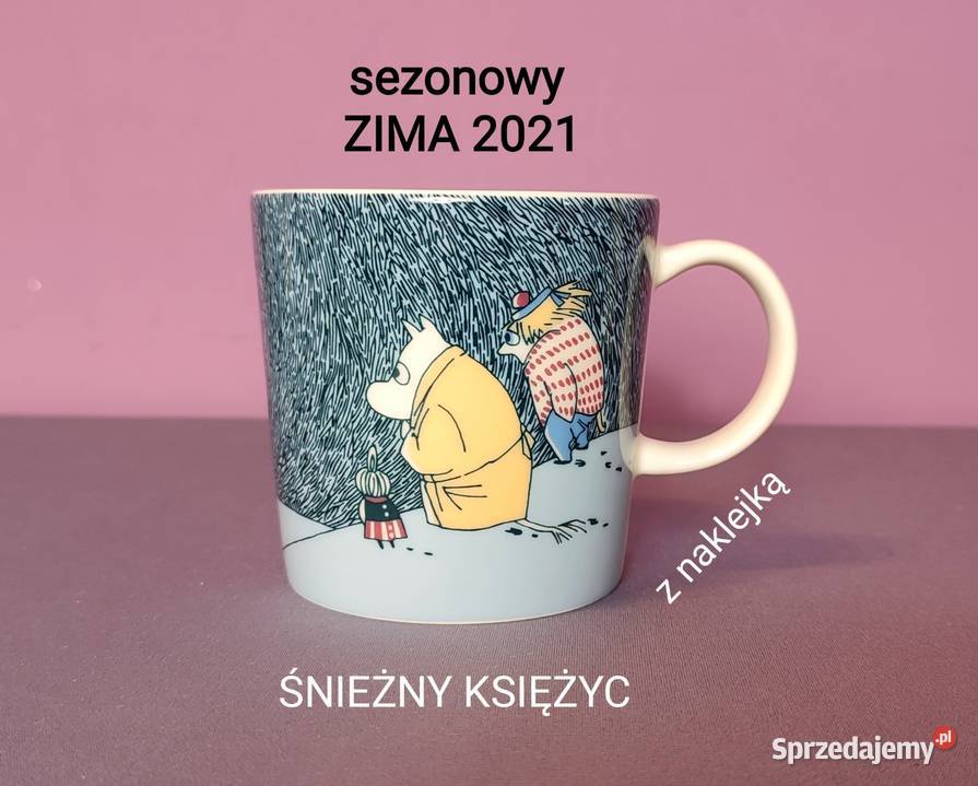 Muminki KUBEK Moomin Arabia Finland sezon ZIMA Jasień