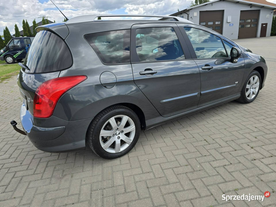 Peugeot 308 SW 16hdi NavigacjaPanorama szary łódzkie Kutno sprzedam