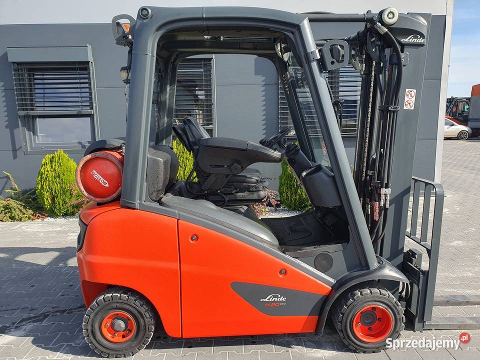 Wózek widłowy LINDE H20T01 21r 4 sekcje H16 H20T Proszowice