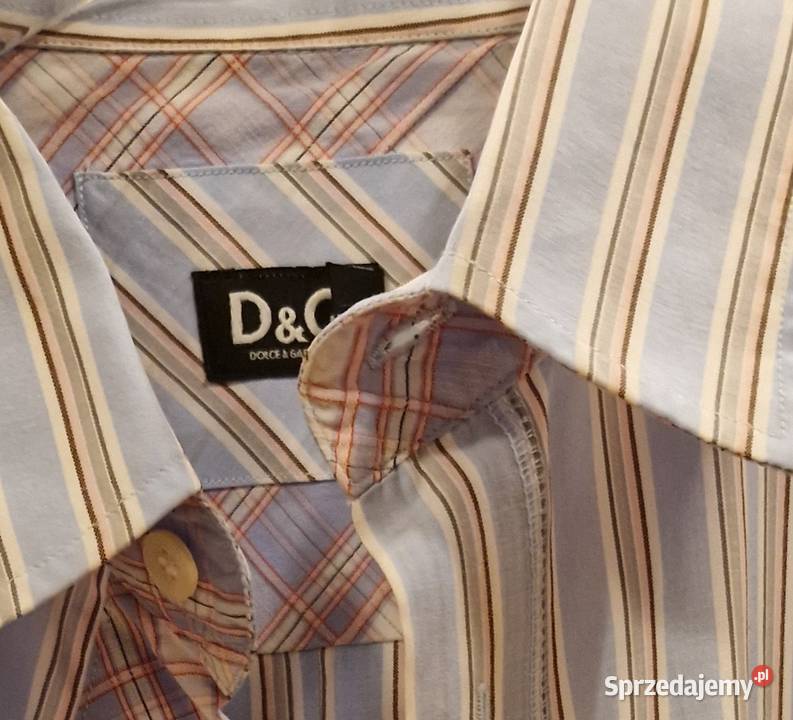 Męska KOSZULA marki Dolce Gabbana bawełna Lublin
