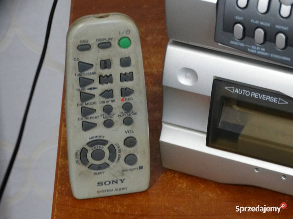 Wieża Sony HCDRX77 pilot mocna WYSYŁKA Jasło