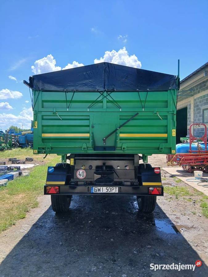 Przyczepa Rolnicza Autosan D633 Wywrot na 3 nieuszkodzony Gromadzice
