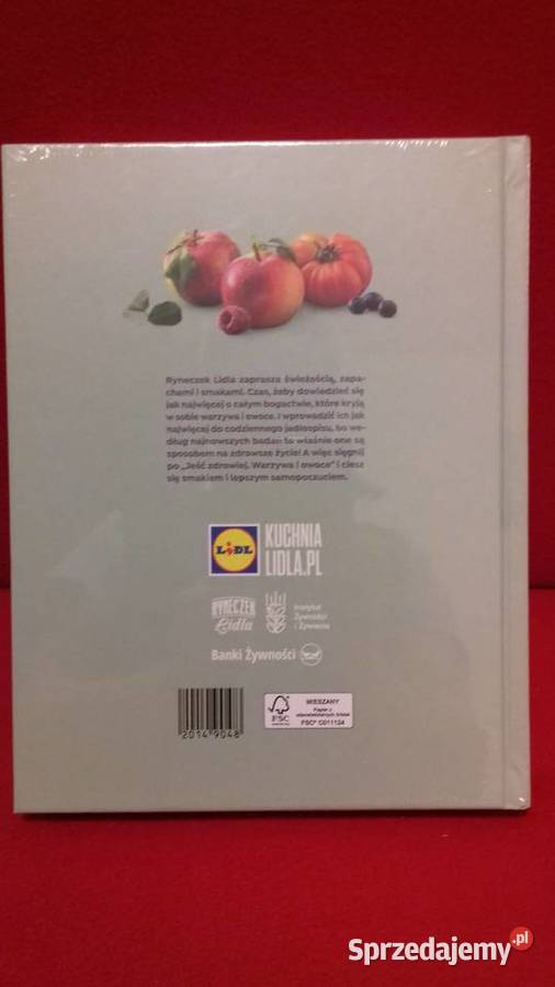 Jeść zdrowiej warzywa i owoce Album mazowieckie Warszawa sprzedam