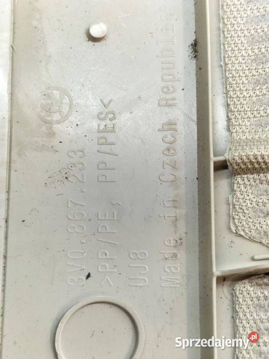OSŁONA SŁUPKA A LEWA PRAWA KPL 3V 3V0867234A