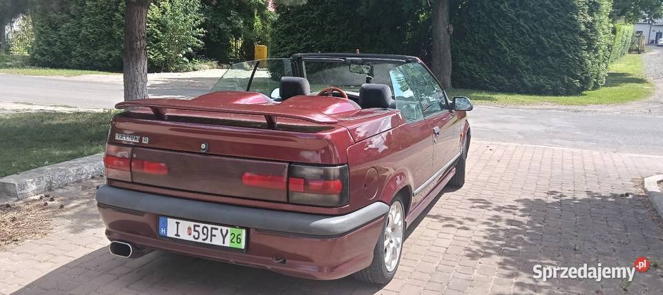 Renault 19 Cabrio Karmann Lubin sprzedam