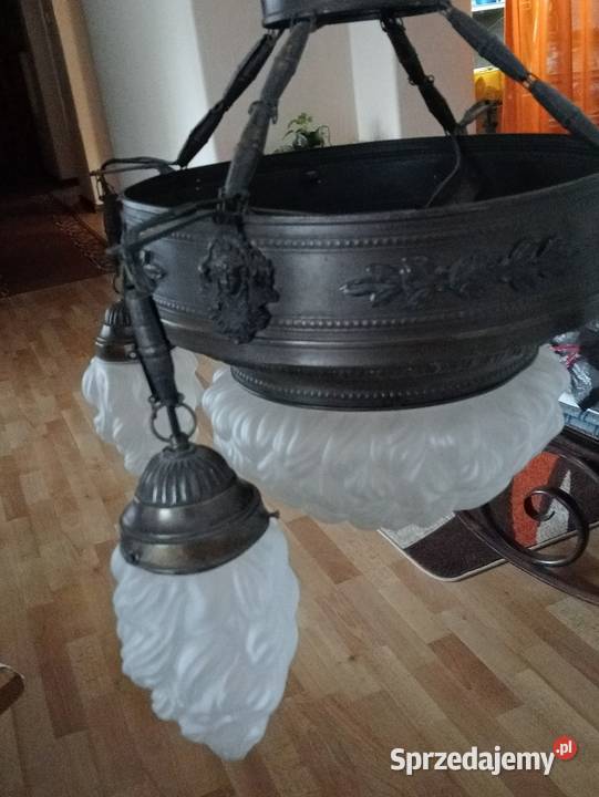 Żyrandol 4ro ramienny sprzedam
