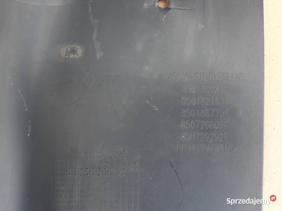 RENAULT ARKANA DOKŁADKA ZDERZAKA TYŁ PDC Trzciel