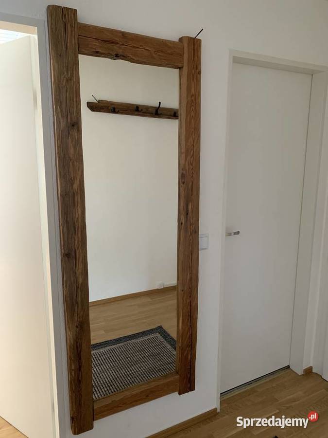 Komplet mebli do przedpokoju lustro ławka lampa małopolskie Rabka-Zdrój