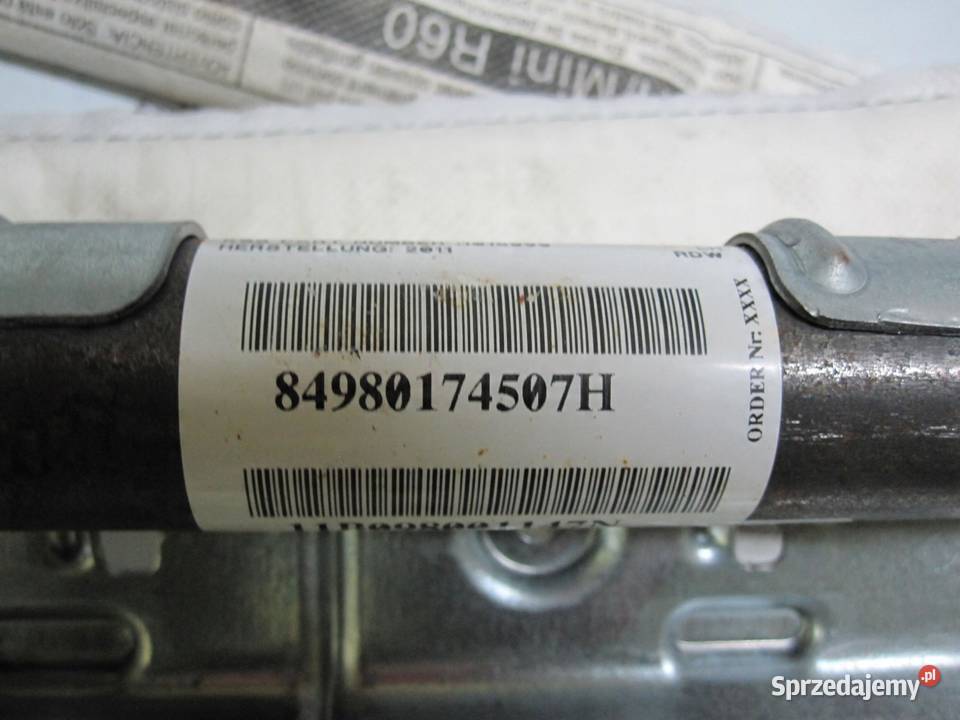 MINI COUNTRYMAN I 11r AIRBAG kurtyna lewa