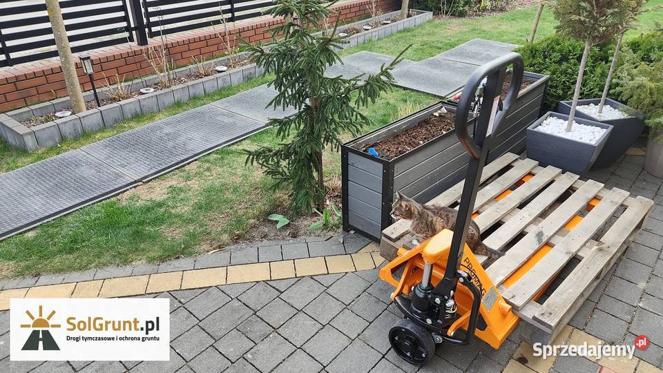 Wynajem płyt drogowych ochrona i utwardzanie Pysznica