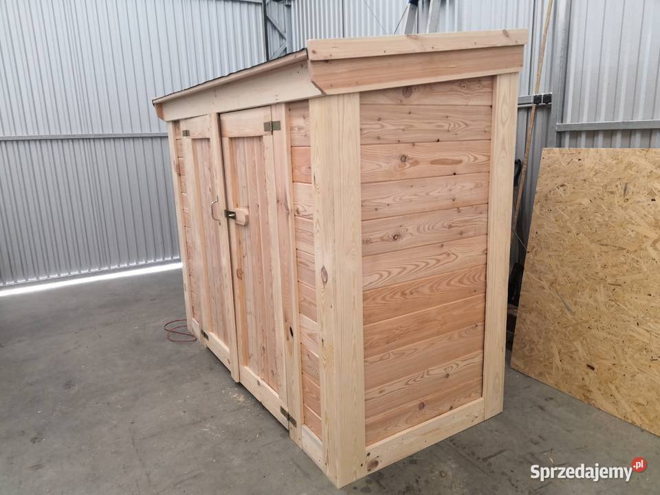 Garaż rowerowy domek ogrodowy schowek Architektura ogrodowa Kawnice