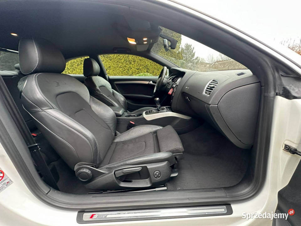 Audi A5 Coupe Audi A5 20TFSI 180 Biała Ładna podgrzewane fotele Wrocław