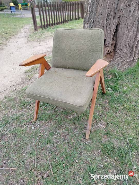 Fotel prl Fotele Świdnica Polska