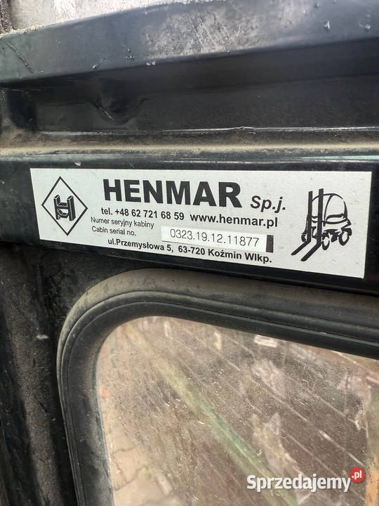 części wózek widłowy drzwi kabina JUNGHEINRICH Działoszyn