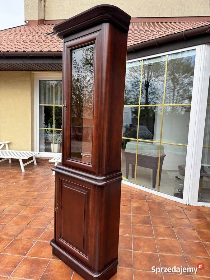 Witryna narożna stylowa pokojowa kredens regał Kredensy i witryny Sulbiny