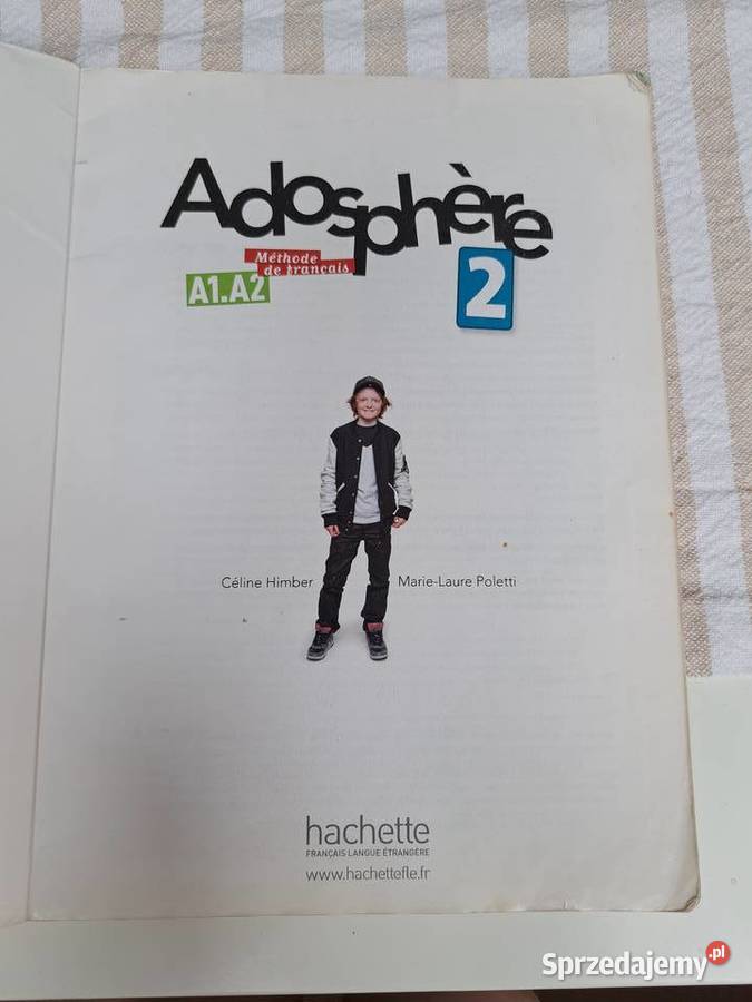 Adosphre 2 podręcznik do nauki francuskiego z Trąbki Wielkie