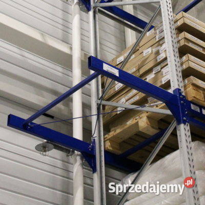 Regał magazynowy paletowy MGL 35m wys na 12